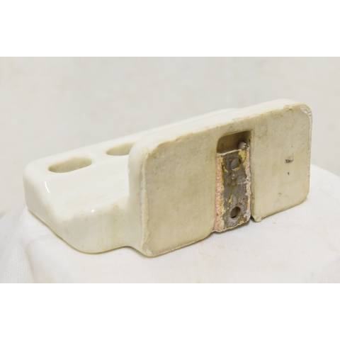 #19588 Antique Porcelain Toothbrush Holder image 5