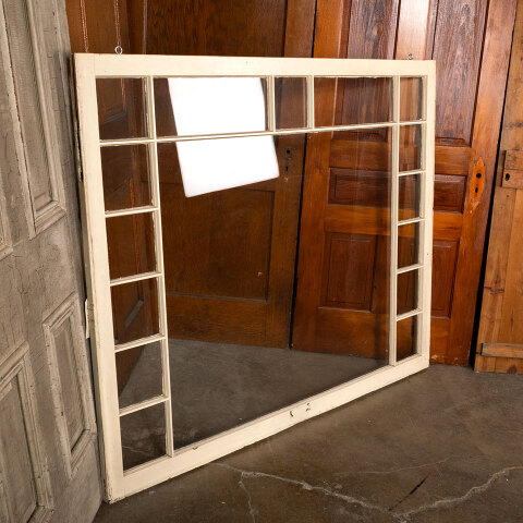 #20829 Salvaged Antique Large Divided Lite Window image 4