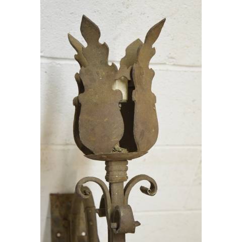 #21175 Wrought Iron Wall Sconce image 3