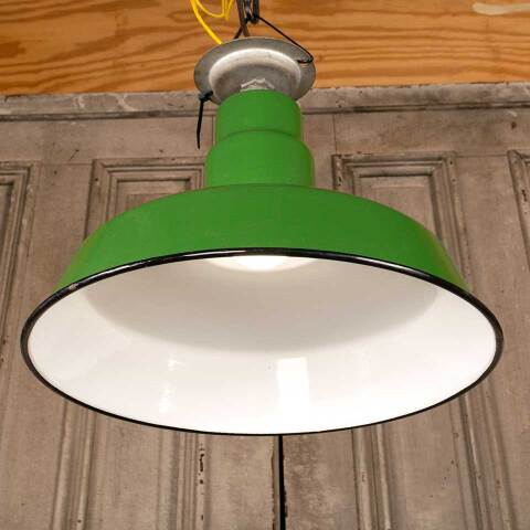 #21550 Porcelain Enameled Industrial Light Fixture image 5