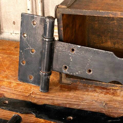 #22126 Metal Strap Door Hinges image 6