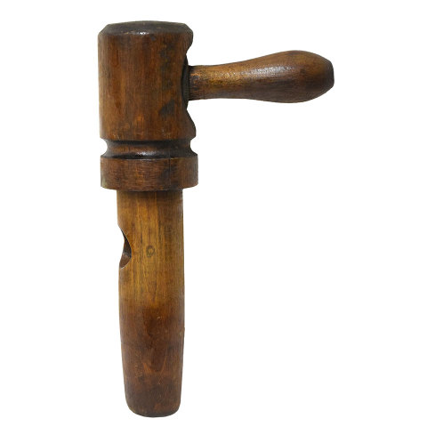 #22200 Antique Wood Barrel Bung Tap image 2