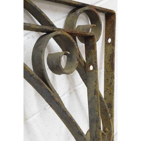 #22514 Salvaged Wrought Iron Brackets image 6