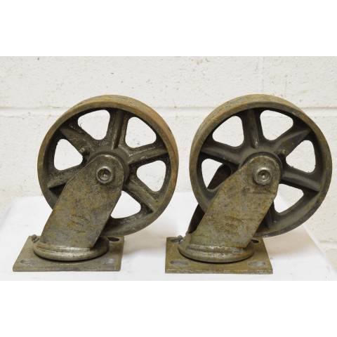 #22607 Industrial Metal Cart Casters image 5