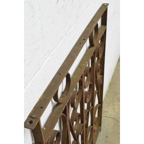 #23006 Salvaged Wrought Iron Panel image 4