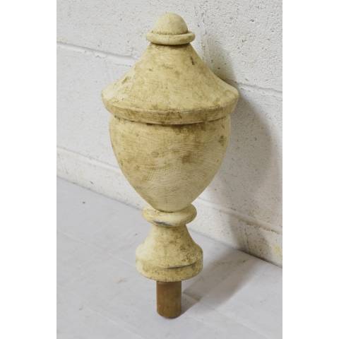 #23161 Salvaged Turned Wood Finial image 2