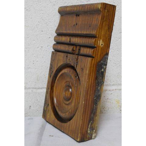 #23893 Pine Rosette Trim Block image 2