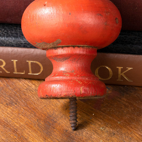 #24039 Salvaged Turned Wood Finial image 4