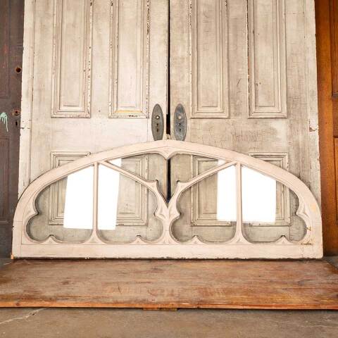 #24217 Salvaged Antique Oak Gothic Church Window image 5