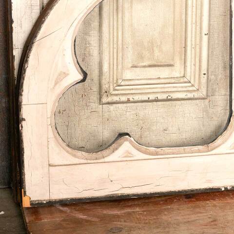 #24217 Salvaged Antique Oak Gothic Church Window image 7