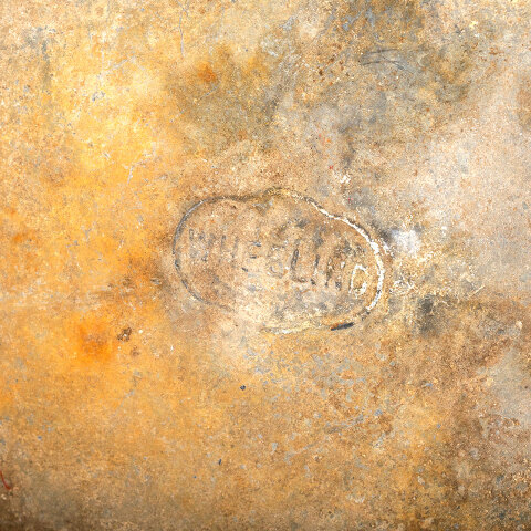 #24255 Old Galvanized Metal Pail with Handle image 7