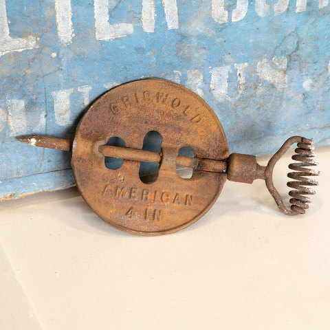 #24767 Griswold 4 Inch Stove Pipe Damper Spindle image 2