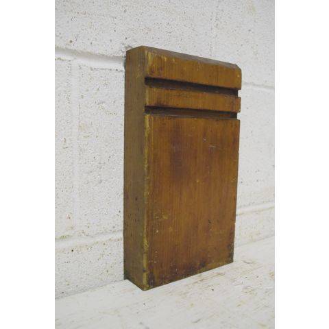 #26439 Salvaged Wood Plinth Block image 2