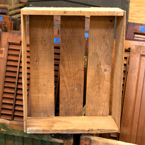 #26882 Antique Wood Squash Crate image 5