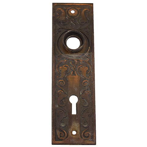 #27785 Antique Russell & Erwin Doorknob  Backplate image 2
