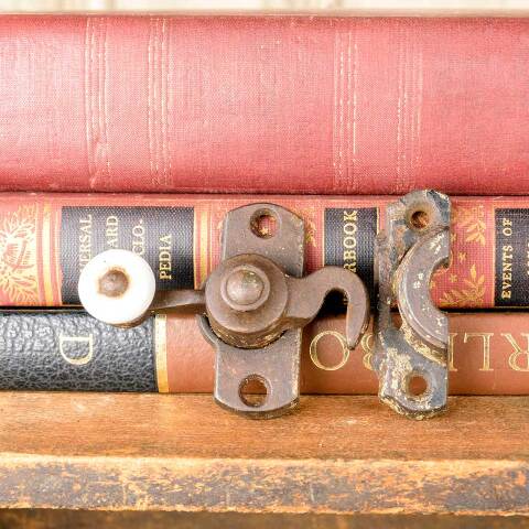 #27870 Antique Window Sash Lock Hardware image 3