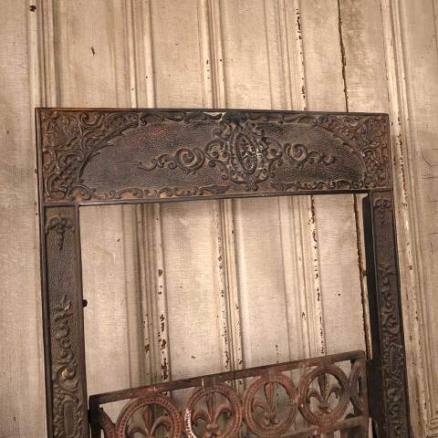 #28157 25x31 Fireplace Surround & Coal Basket image 5