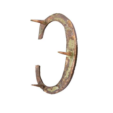 #28296 Salvaged Brass Letter C image 2