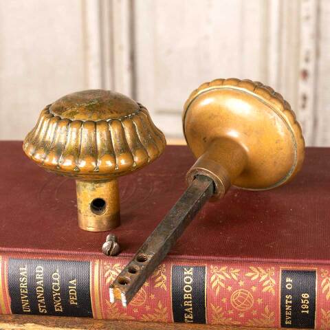 #28754 Antique Russell & Erwin Doorknobs Hardware image 6
