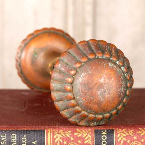 #28754 Antique Russell & Erwin Doorknobs Hardware image 7