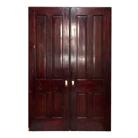 #29026 60x90 Salvaged Pine Pocket Doors image 5