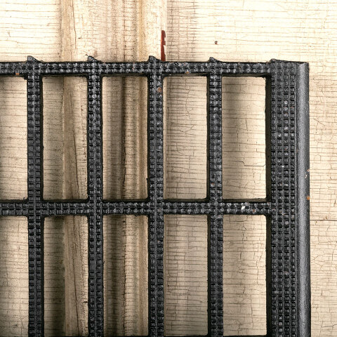 #29143 12x19 Cast Iron Cold Air Return Floor Grate image 2