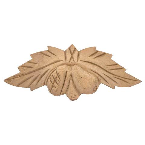 #29168 Carved Wood Furniture Handle image 2