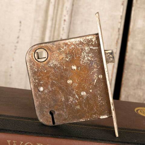 #30319 Antique Interior Door Mortise Lock Hardware image 6