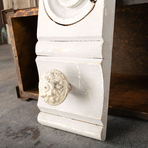 #30671 Wood Rosette & Doorknob Wall Hanger image 3