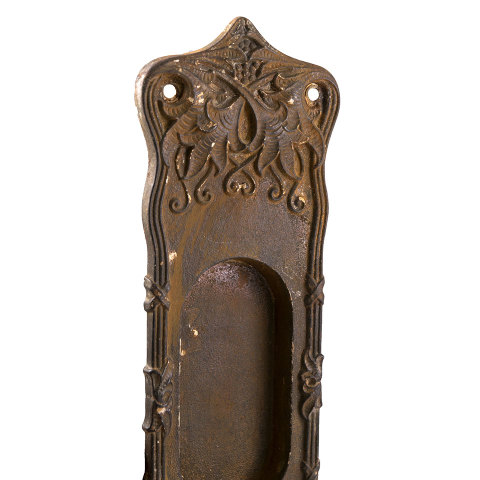 #30742 Antique Lockwood Pocket Door Pull image 2