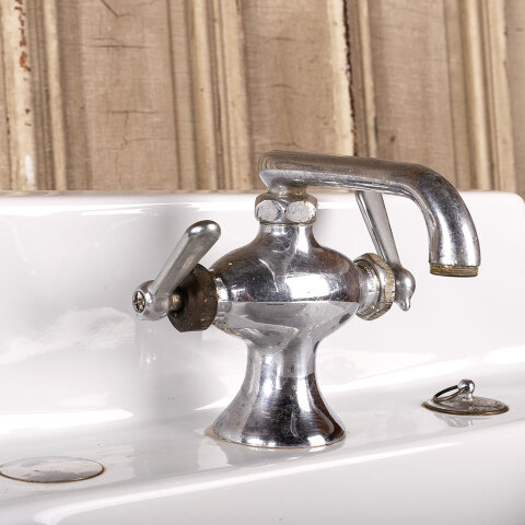 #30817 Vintage Crane Wall Mount Bathroom Sink image 2