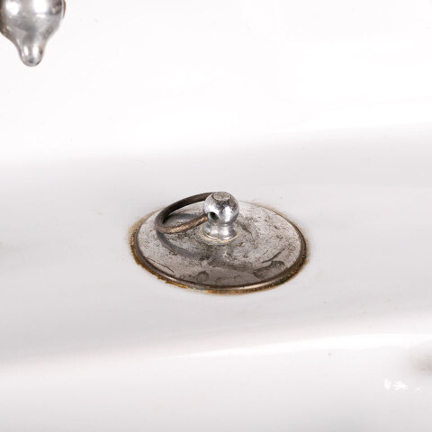 #30817 Vintage Crane Wall Mount Bathroom Sink image 3