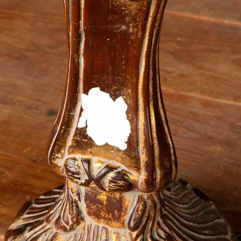 #31172 Vintage Cast Plaster Lamp Base image 4