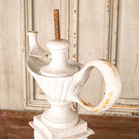 #31392 Vintage Aladdin Cast Plaster Lamp Base image 5