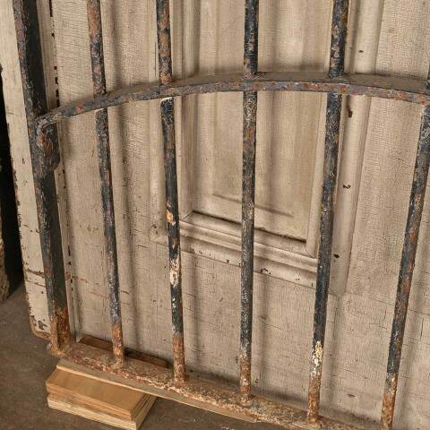 #32367 Antique Lion Head Wrought Iron Garden Gate image 5