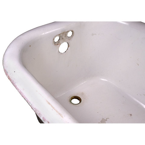 #32725 30x60 Antique Cast Iron Clawfoot Bathtub image 5