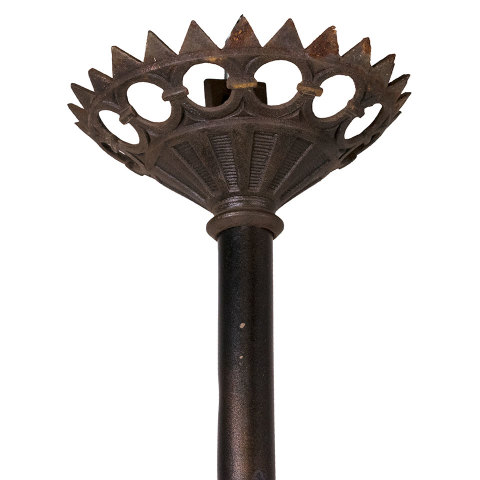 #33036 Antique Oil Lamp Chandelier image 2