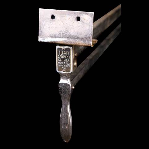 #33213 Antique Knape & Vogt Garment Carrier Arm image 3