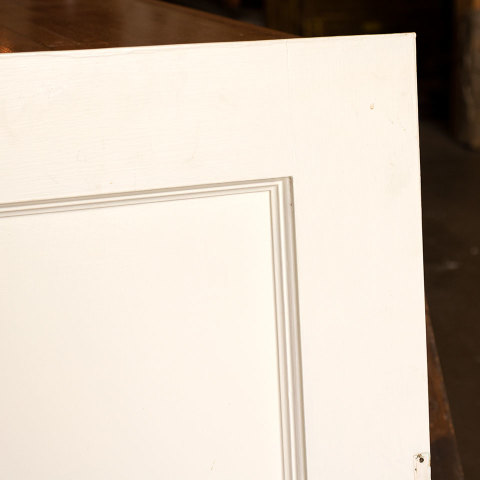 #33237 19x33 Salvaged Painted Wood Cabinet Door image 2