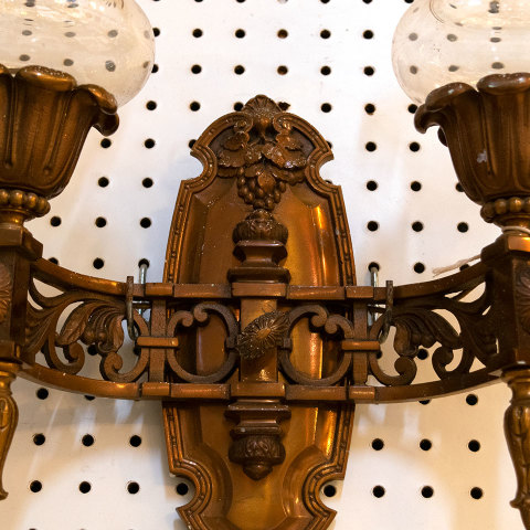 #33473 Antique Bronze Wall Sconce image 4