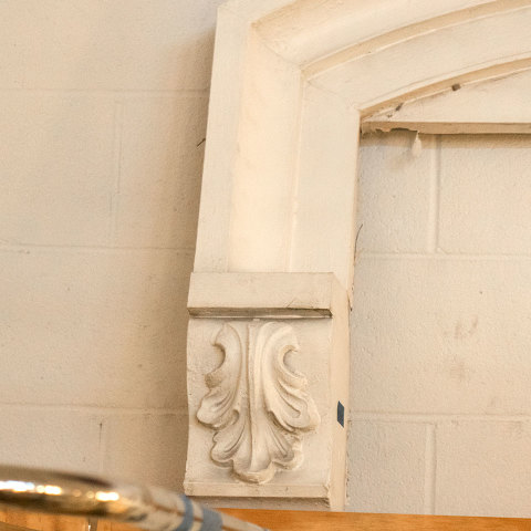 #33812 Salvaged Metal Window Surround image 3