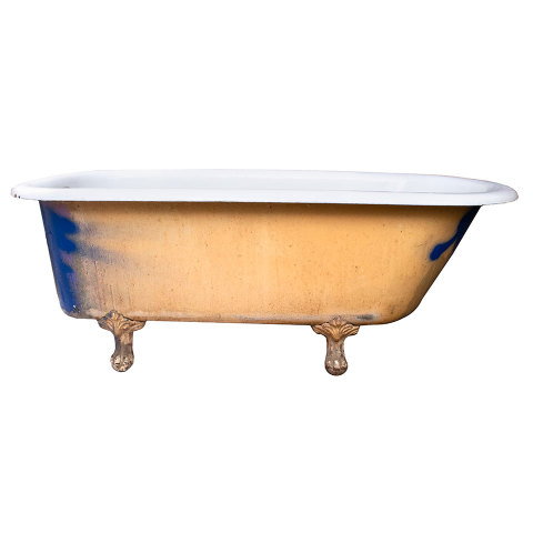 #33871 30x60 Antique Cast Iron Clawfoot Bathtub image 4