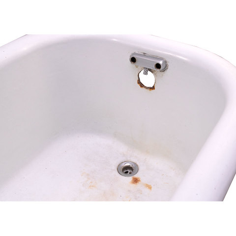 #33871 30x60 Antique Cast Iron Clawfoot Bathtub image 6