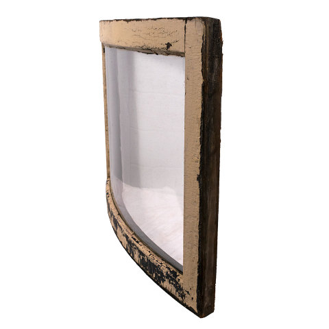 #35343 Salvaged Antique Curved Turret Window Sash image 2