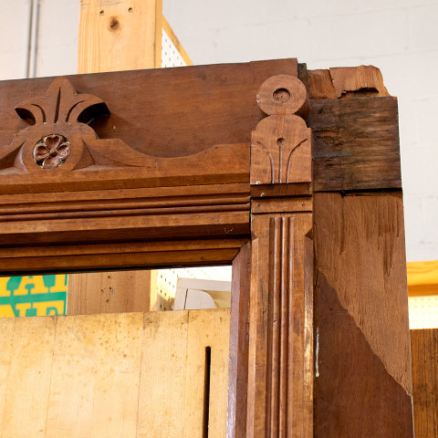 #36041 36x87 Salvaged Victorian Entry Door image 4