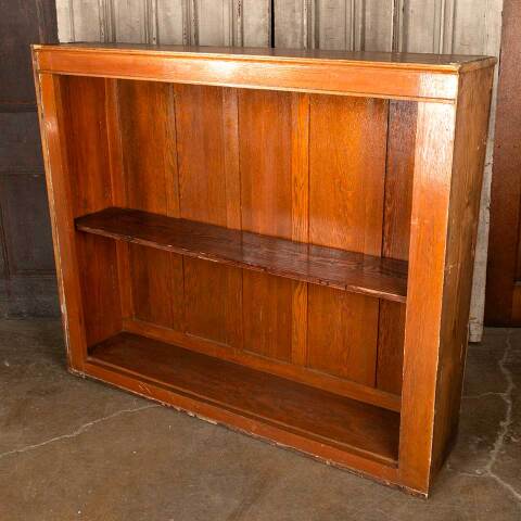 #36068 Salvaged Antique Oak Bookcase Cabinet image 6