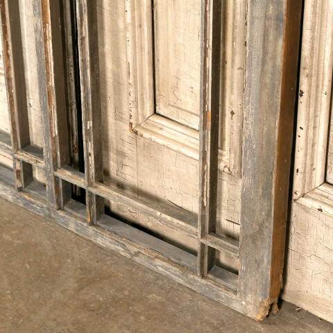 #36141 Salvaged Arched Top Church Window Frame image 3