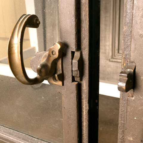 #36143 Salvaged 5 Lite Steel Casement Windows image 4