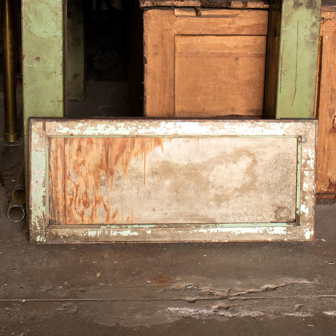 #36278 32x14 Salvaged Wood Transom Window image 3