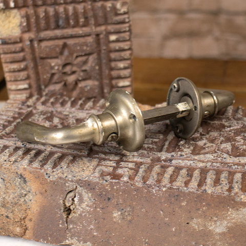 #36331 Antique Lever Handle Door Hardware image 2